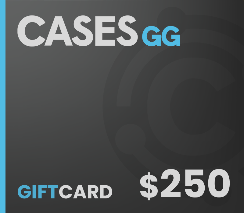 

Cases.gg $250 Gift Card