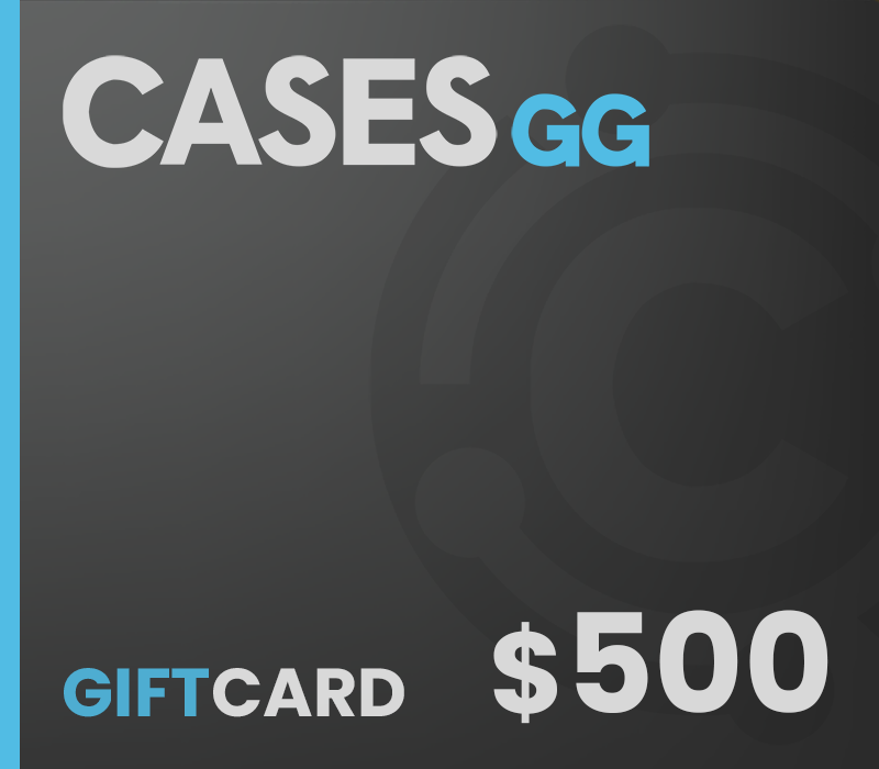 

Cases.gg $500 Gift Card