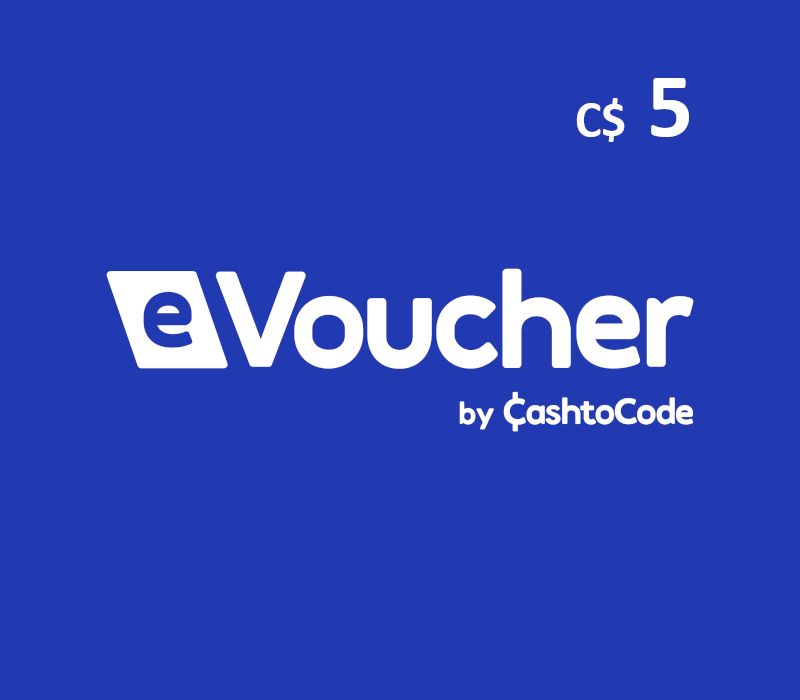 CashtoCode C$5 Gift Card CA