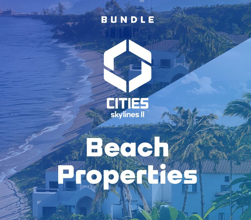 

Cities: Skylines II - Beach Properties Bundle DLC RoW Steam CD Key