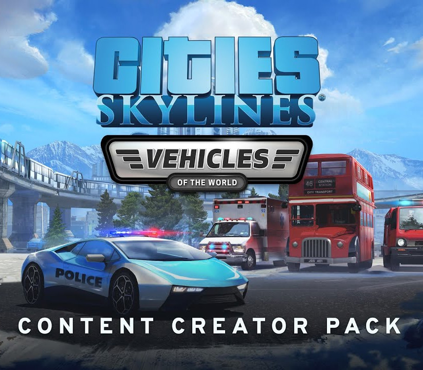 

Cities: Skylines - Content Creator Pack: Vehicles of the World DLC EU PC Steam CD Key