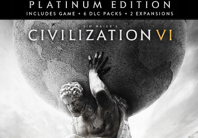 Sid Meiers Civilization VI: Platinum Edition NA Steam CD Key