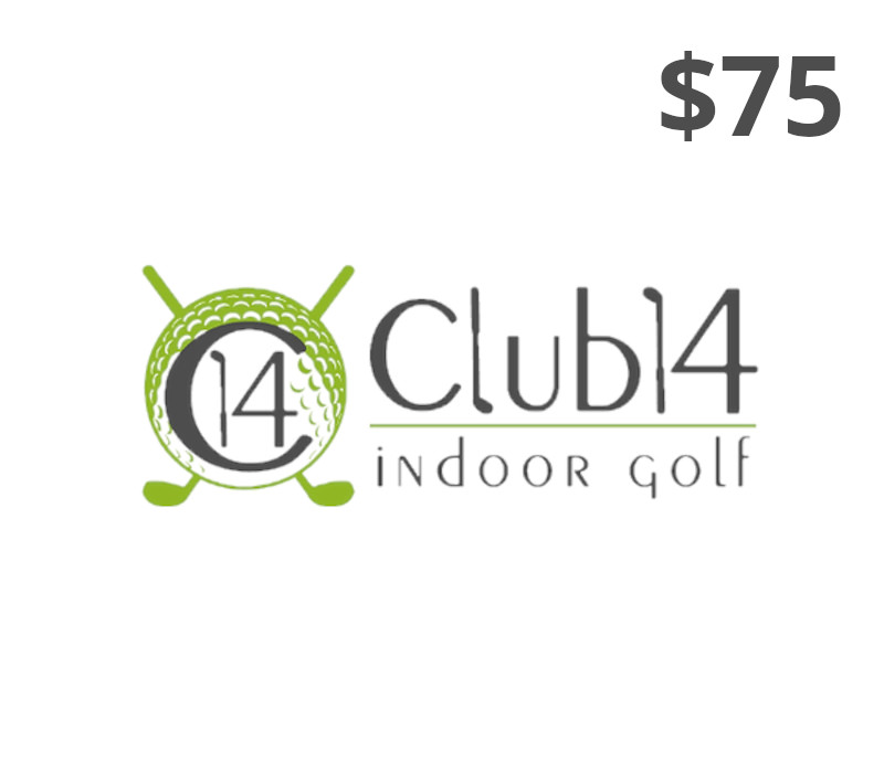 

Club14 Indoor Golf $75 Gift Card US