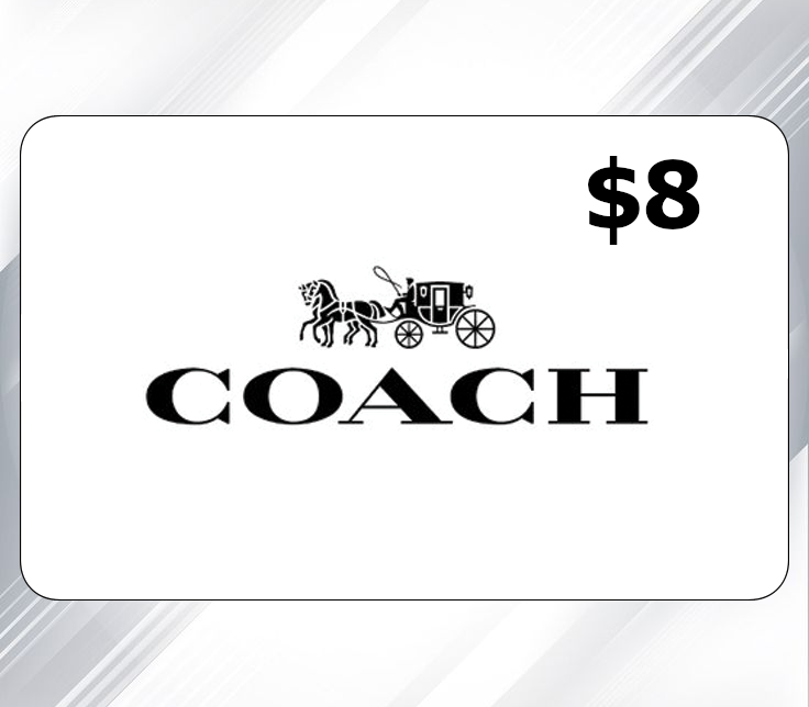 

Coach $8 Gift Card US