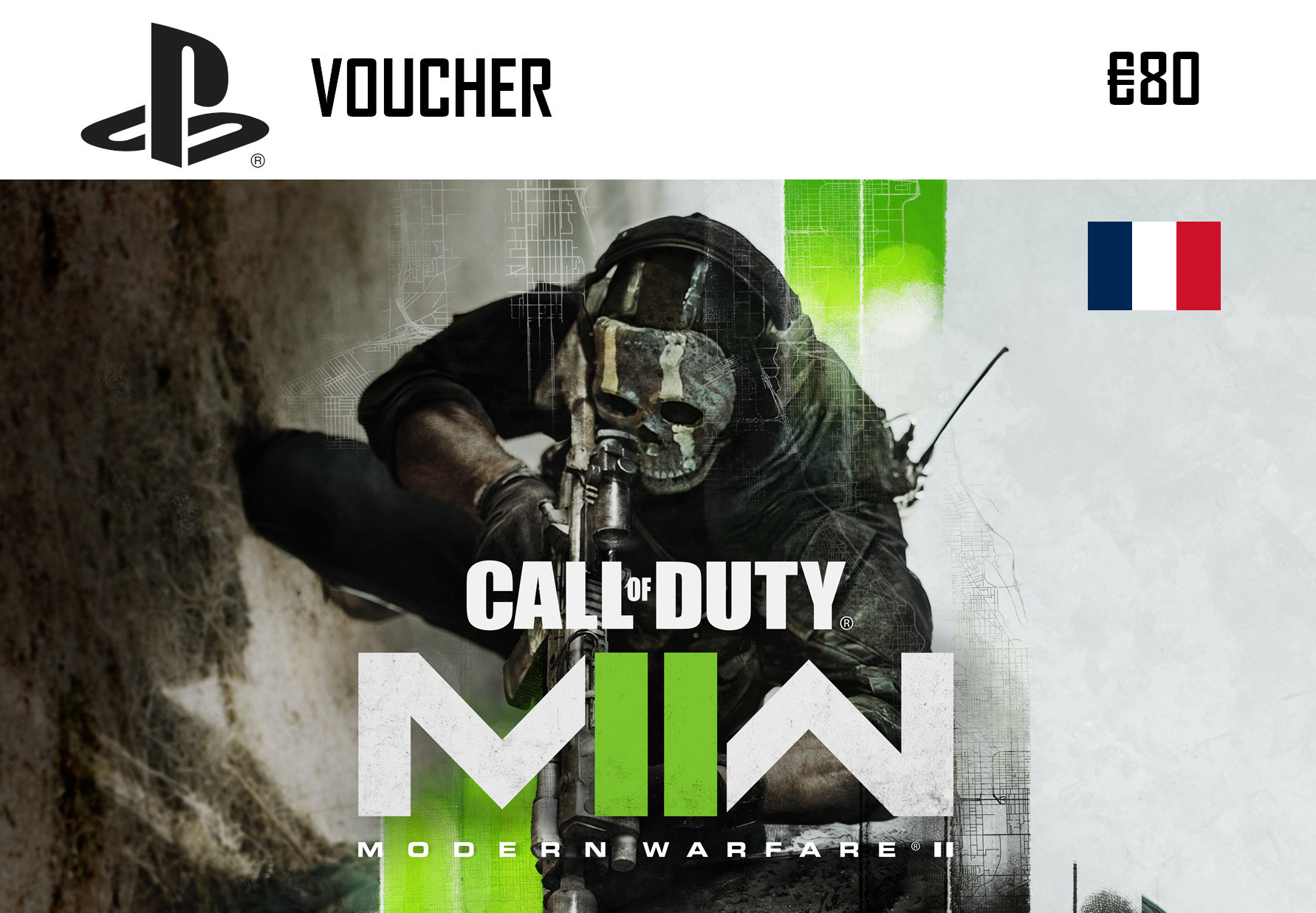 Call Of Duty: Modern Warfare II PlayStation Network Card €80 FR