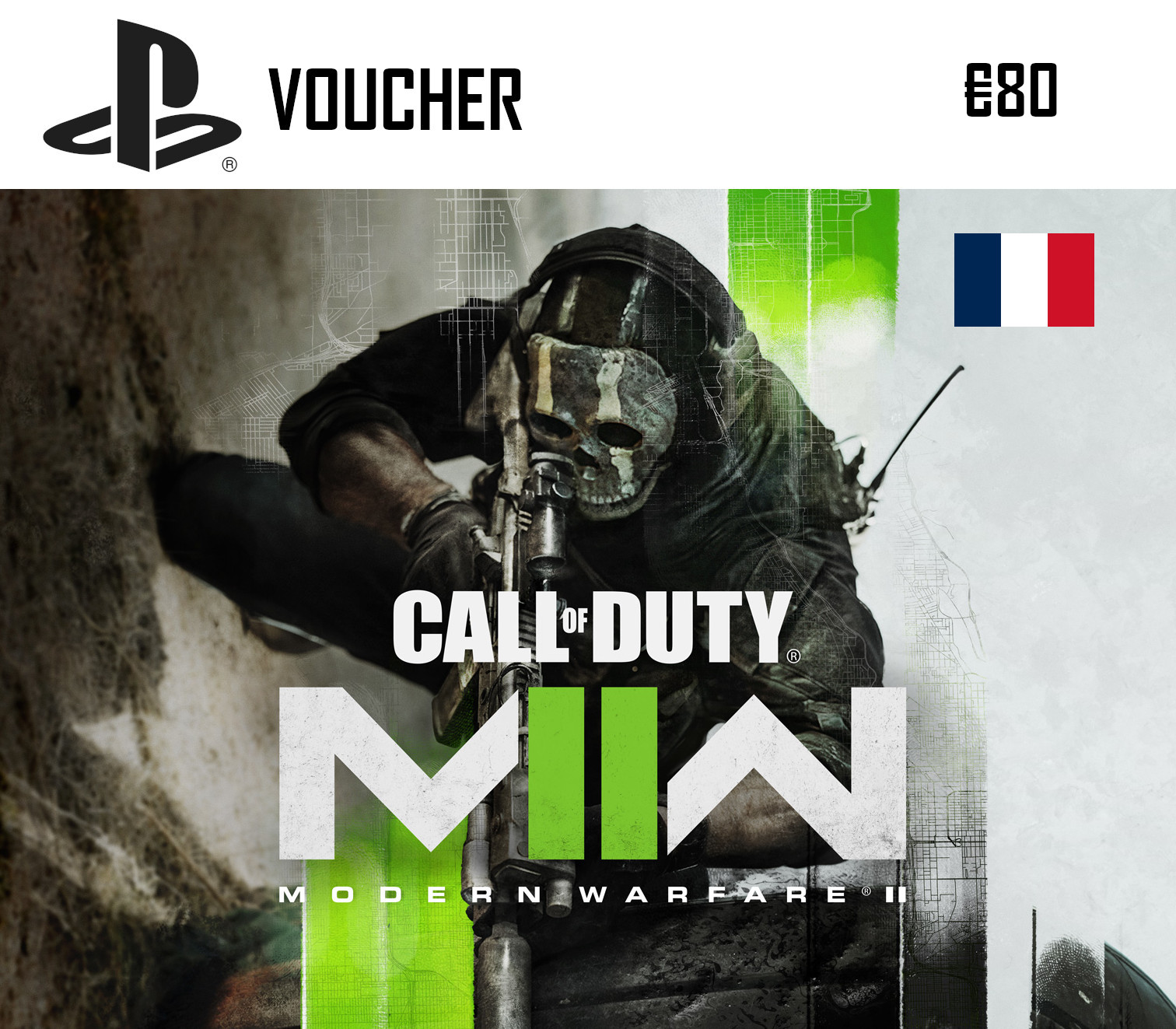 Call of Duty: Modern Warfare II PlayStation Network Card €80 FR