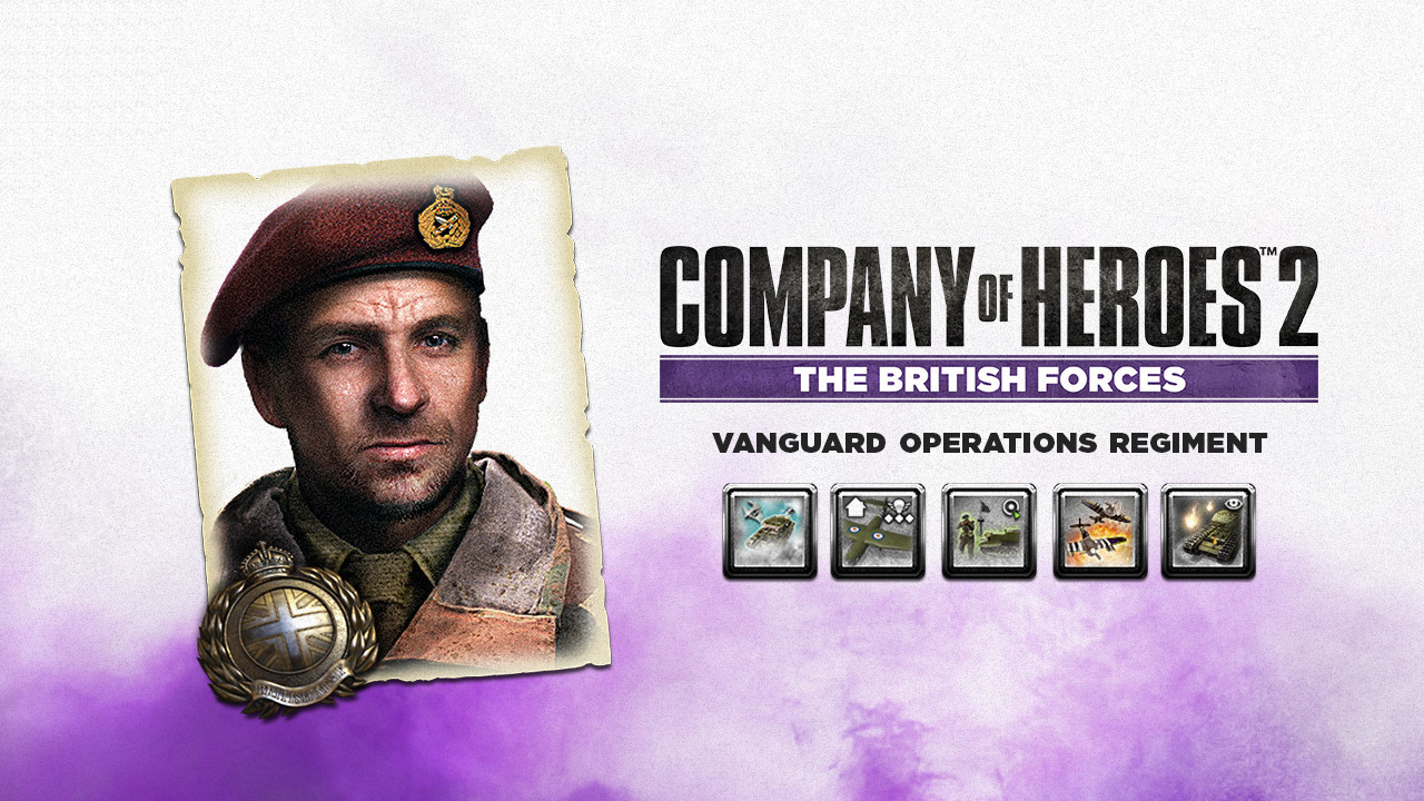 Company Of Heroes 2 - British Commander: Vanguard Operations Regiment DLC Steam CD Key