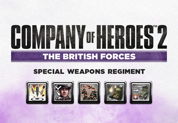 Company Of Heroes 2 - British Commander: Special Weapons Regiment DLC EU Steam CD Key