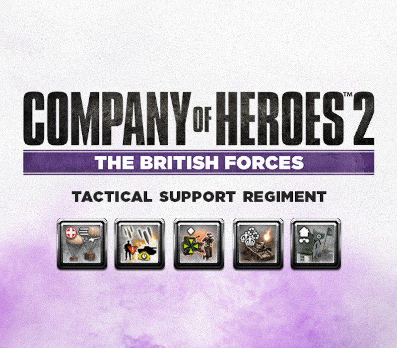 

Company of Heroes 2 - British Commander: Tactical Support Regiment DLC EU Steam CD Key