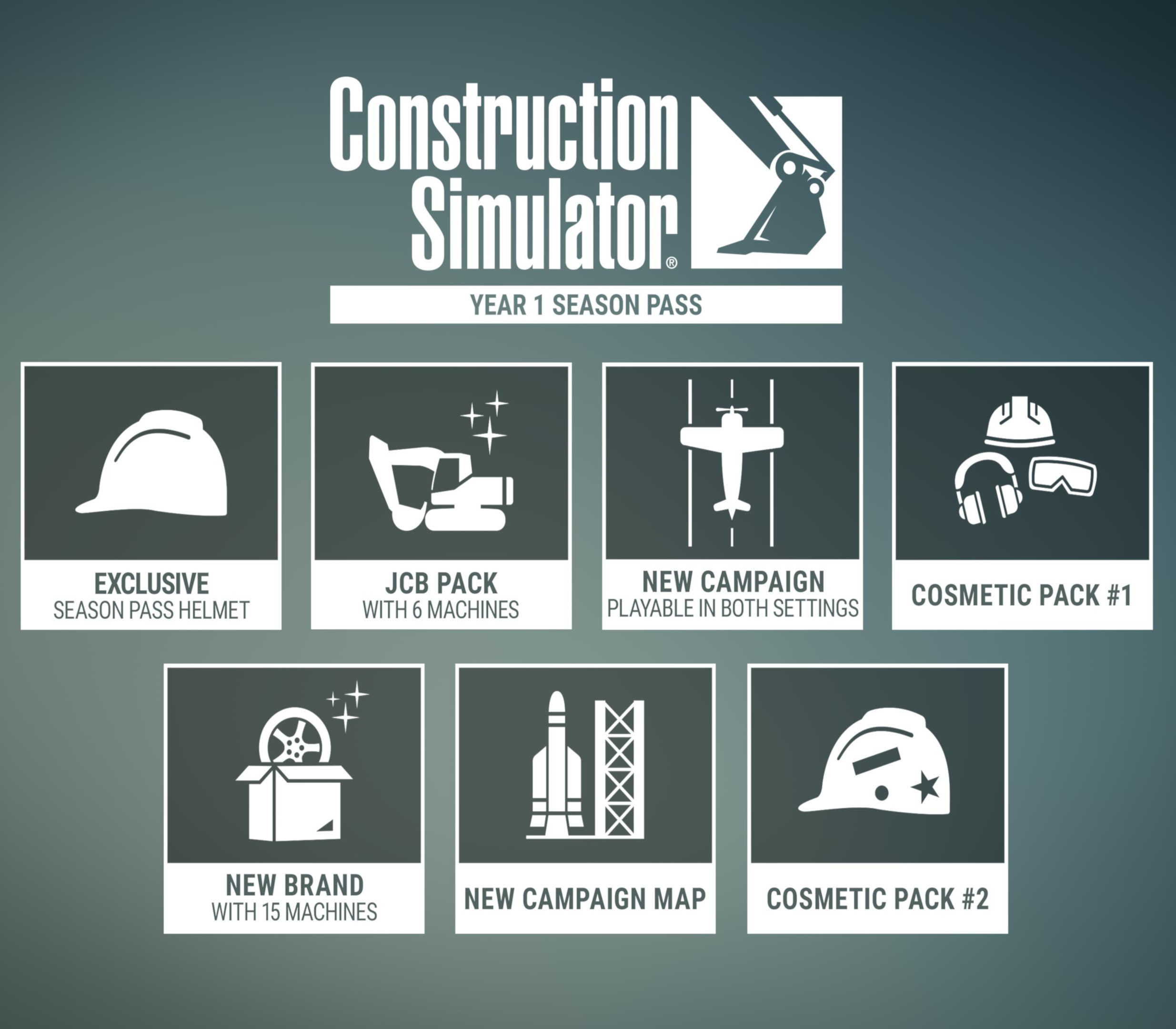 

Construction Simulator - Year 1 Season Pass DLC PC Steam CD Key