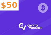 Crypto Voucher Bitcoin (BTC) 50 USD Key