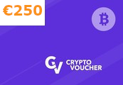 Crypto Voucher Bitcoin (BTC) 250 EUR Key