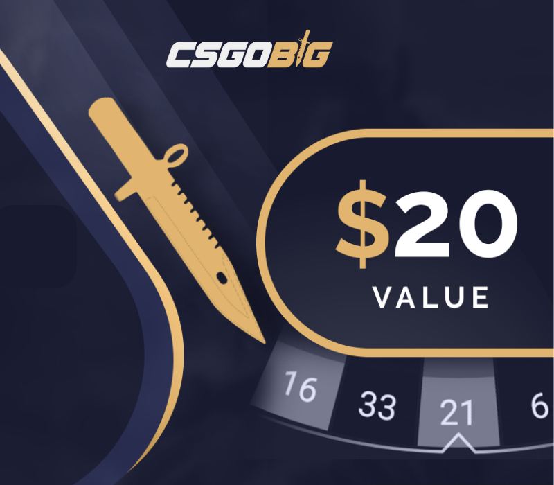 

CSGOBIG $20 Gift Card