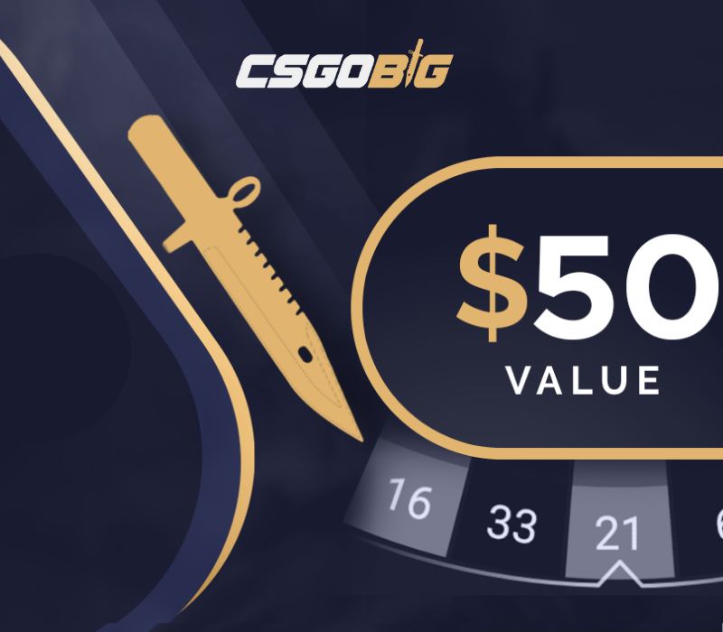 

CSGOBIG $50 Gift Card