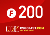 CSGOFAST 200 Fast Coins Gift Card