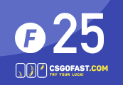 CSGOFAST 25 Fast Coins Gift Card