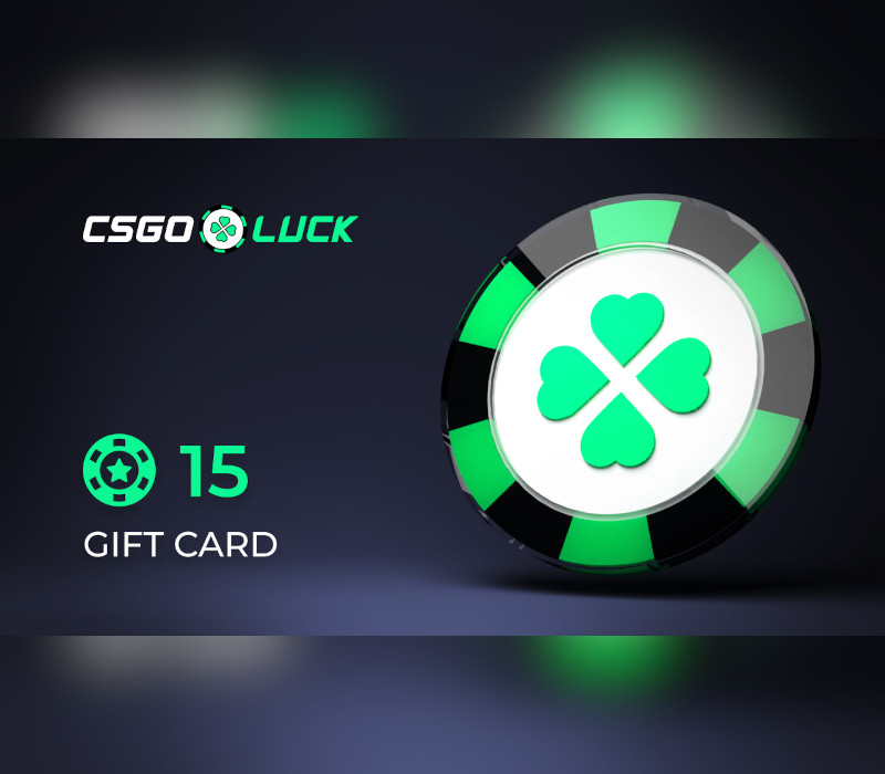 

CSGOluck 15 Balance Gift Card