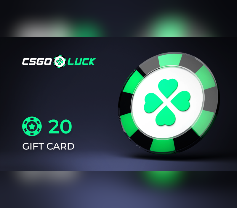 

CSGOluck 20 Balance Gift Card