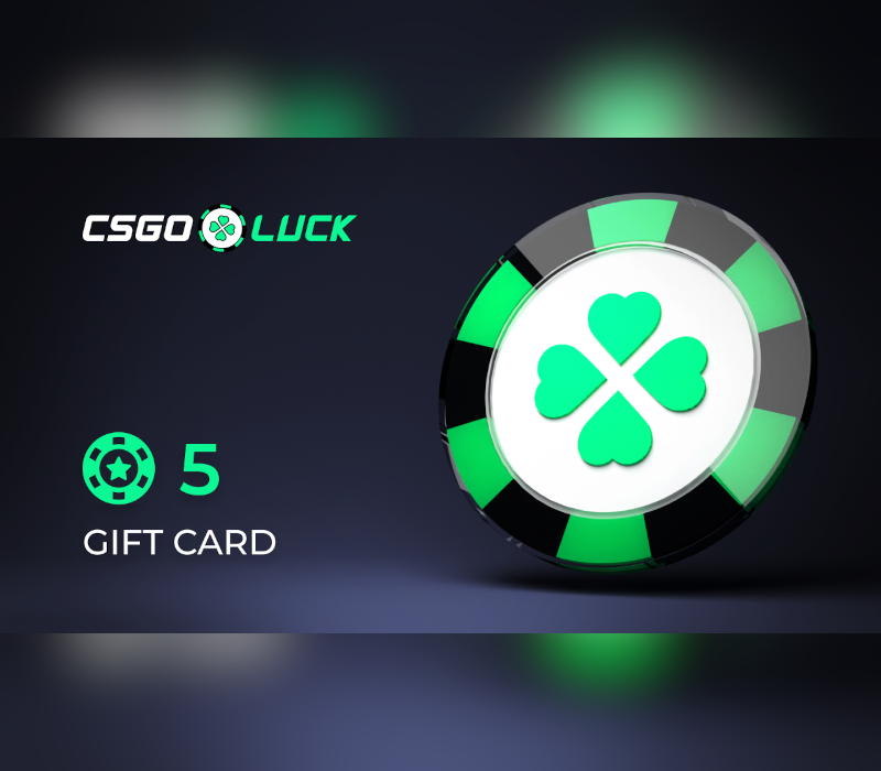 

CSGOluck 5 Balance Gift Card