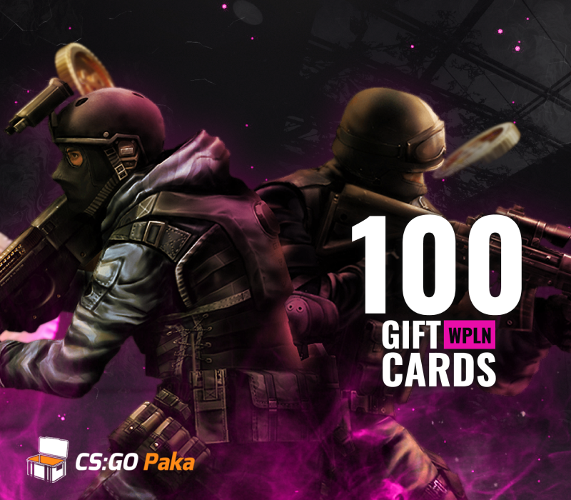 CSGOPaka 100 PLN Gift Card