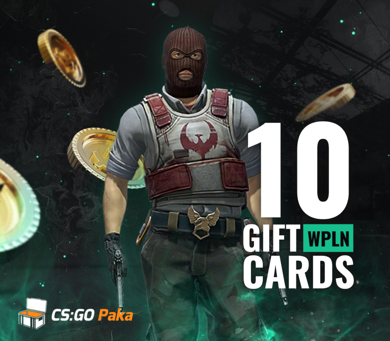 

CSGOPaka 10 PLN Gift Card