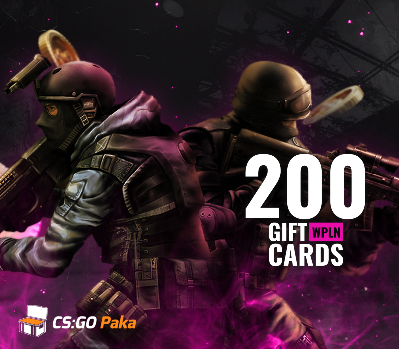 

CSGOPaka 200 PLN Gift Card