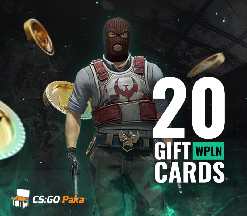 

CSGOPaka 20 PLN Gift Card