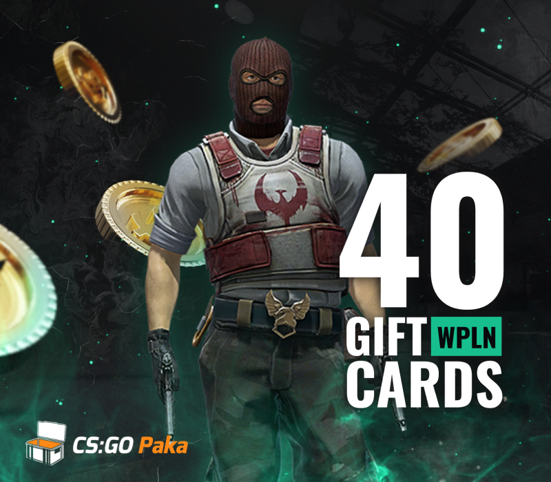 

CSGOPaka 40 PLN Gift Card