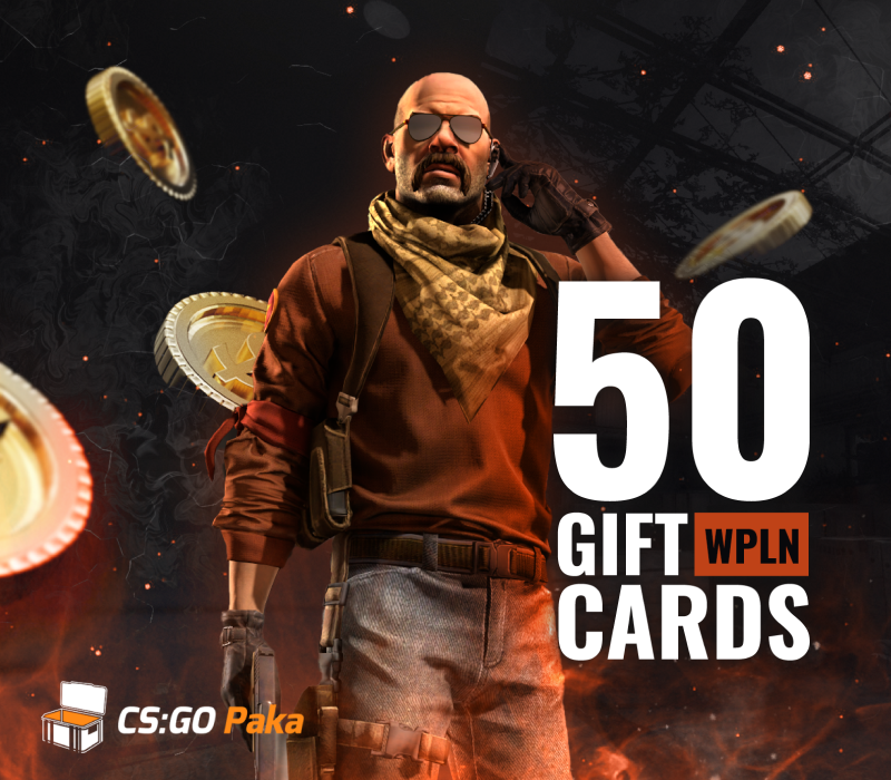 

CSGOPaka 50 PLN Gift Card