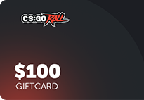CSGORoll 100 USD Gift Card