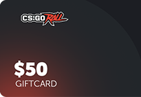 CSGORoll 50 USD Gift Card