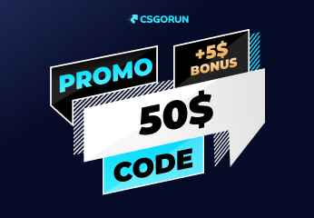 CSGORUN - $50 Gift Card + $5 Bonus