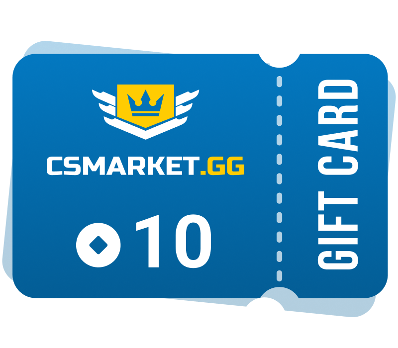 

CSMARKET.GG 10 Gems Gift Card