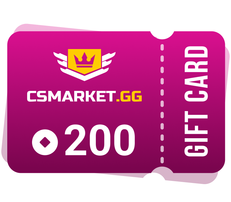 CSMARKET.GG 200 Gems Gift Card