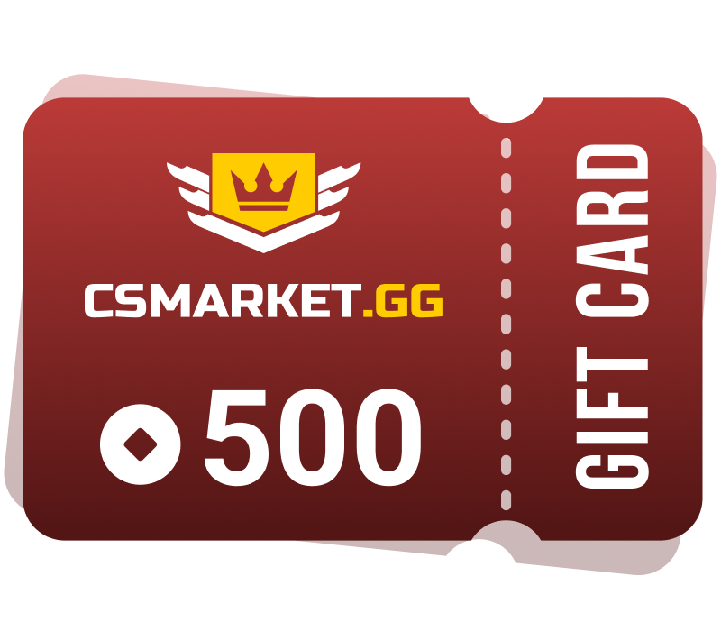 

CSMARKET.GG 500 Gems Gift Card