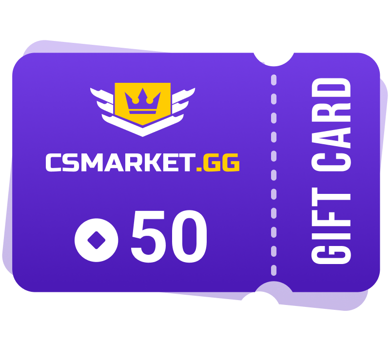 

CSMARKET.GG 50 Gems Gift Card