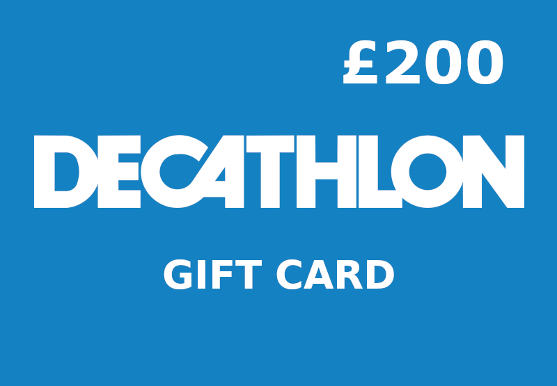 Decathlon £200 Gift Card UK