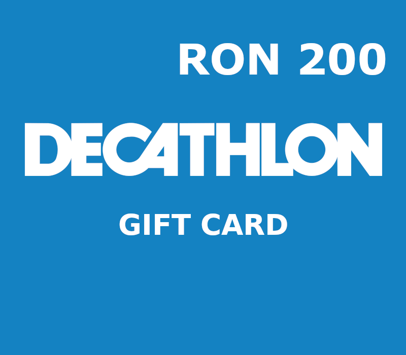 

Decathlon 200 RON Gift Card RO