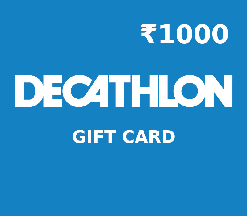 

Decathlon ₹1000 Gift Card IN