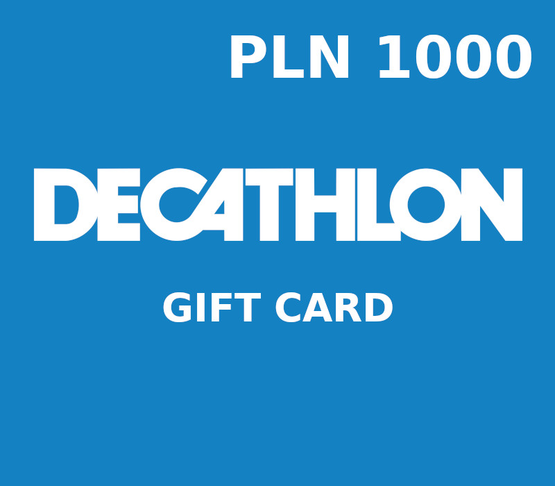 

Decathlon 1000 PLN Gift Card PL