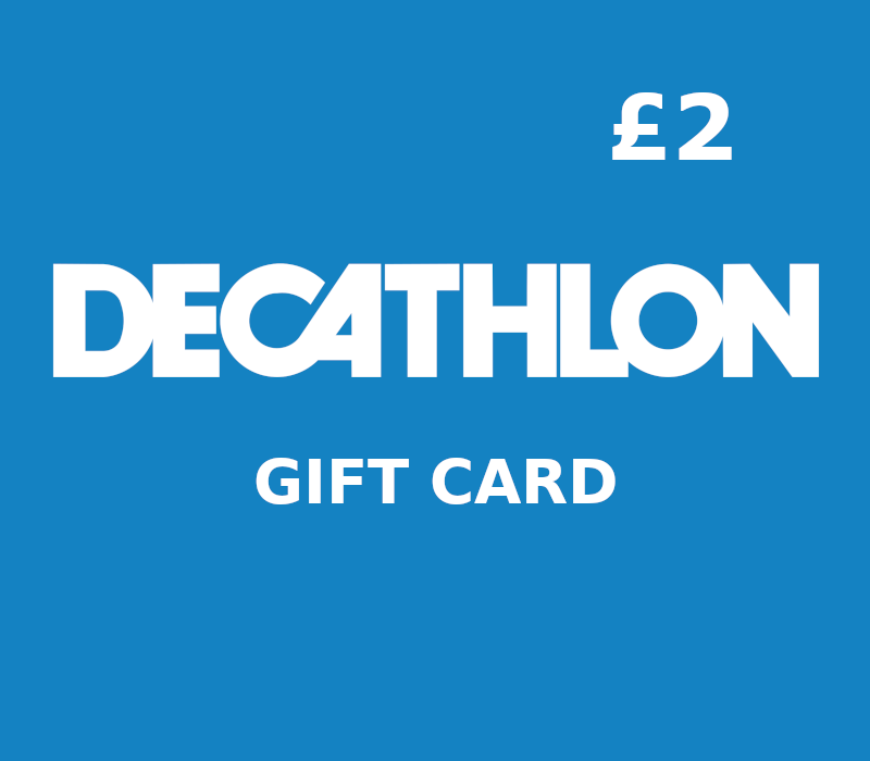 

Decathlon £2 Gift Card UK