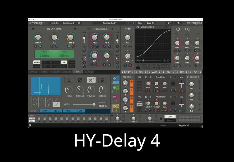 HY-Plugins: HY-Delay 4 CD Key screenshot 1