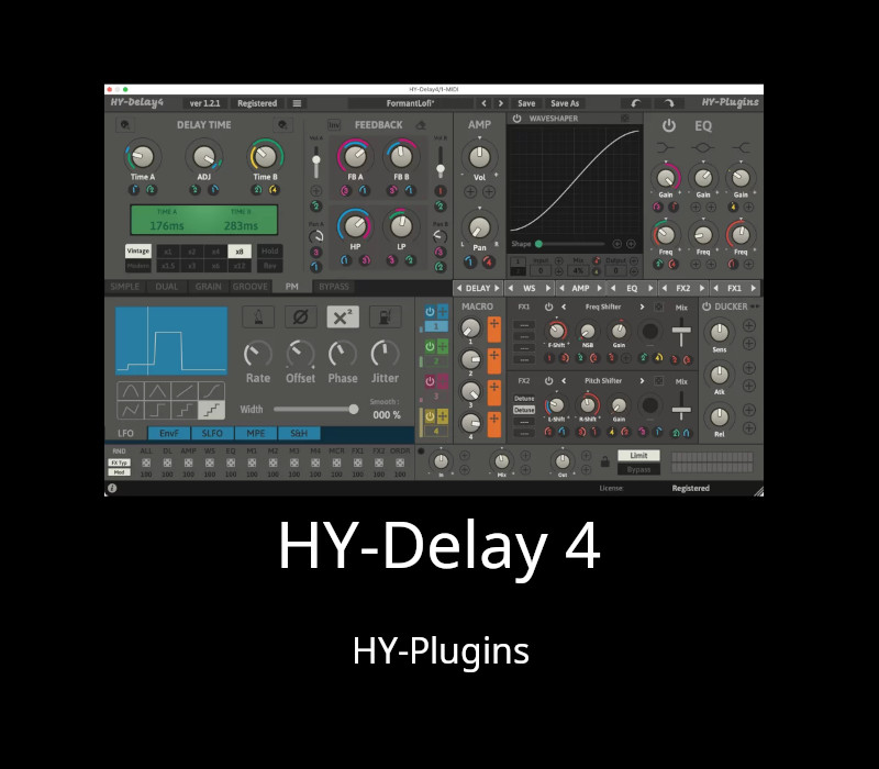 HY-Plugins: HY-Delay 4