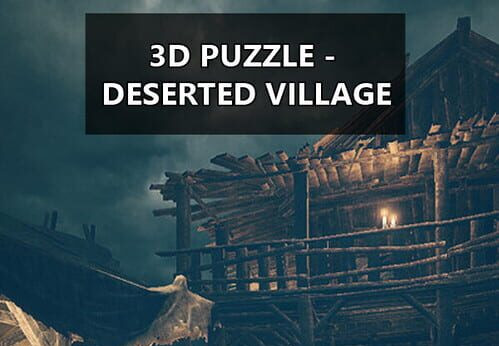 3D PUZZLE - Deserted Village PC Steam CD Key screenshot 2