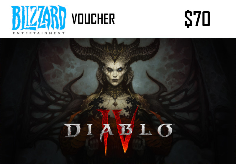 Diablo IV Blizzard $70 US Battle.net Gift Card