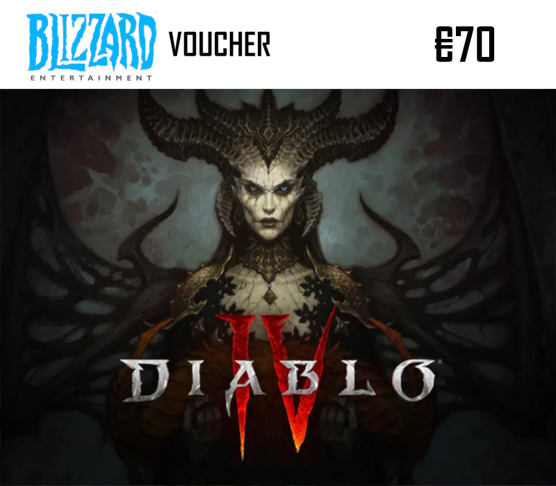 

Diablo IV Blizzard €70 EU Battle.net Gift Card