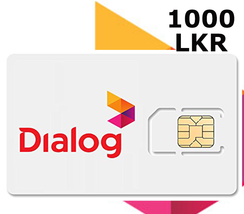 

Dialog 1000 LKR Mobile Top-up LK