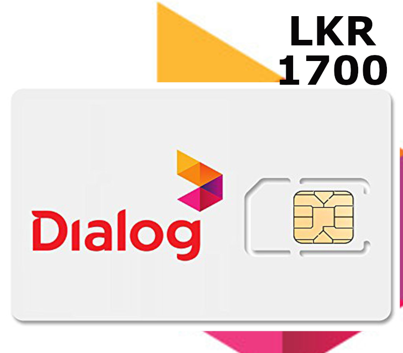 

Dialog 1700 LKR Mobile Top-up LK