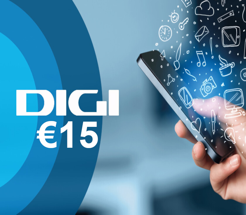 

Digi Mobil €15 Mobile Top-up IT