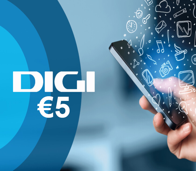 

Digi Mobil €5 Mobile Top-up IT